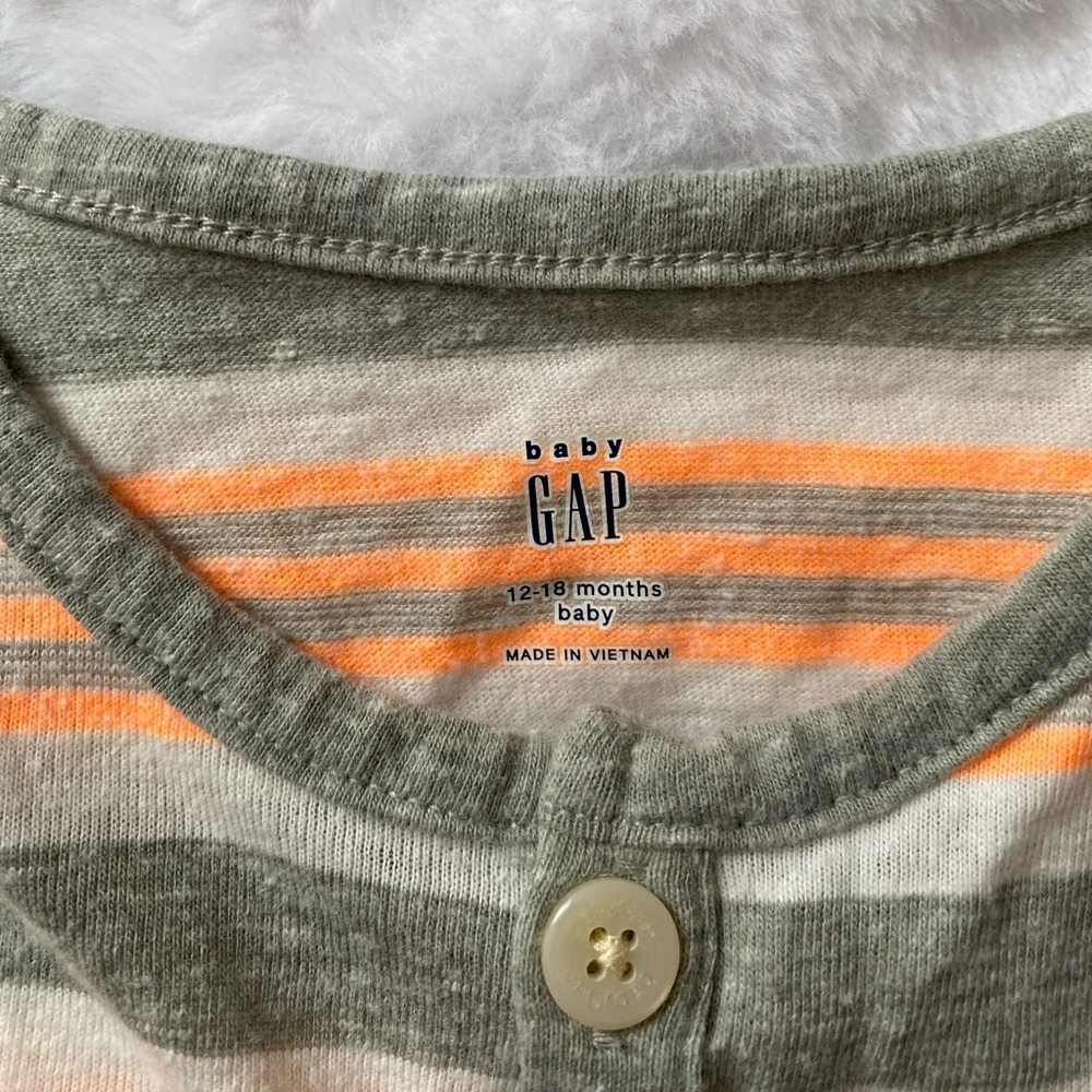 Gap Baby Boys Striped Romper - Picture 3 of 5